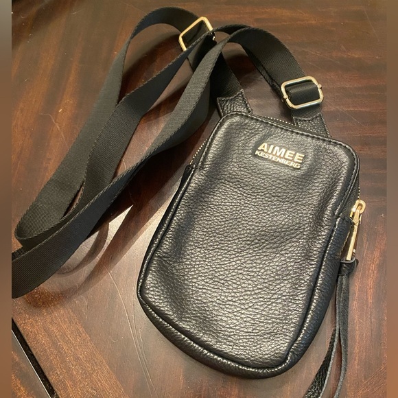 Aimee Kestenberg Capri Leather Crossbody Phone bag - Picture 1 of 5
